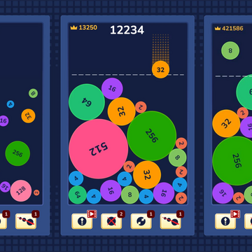 Увлекательная головоломка про слияние шаров в погоне за максимальным количеством очков и заветной 2048!