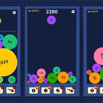 Увлекательная головоломка про слияние шаров в погоне за максимальным количеством очков и заветной 2048!
