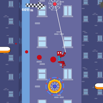 Нубика укусил крипер-паук и он стал нубиком-пауком! 
Помоги нубику тренироваться в большом городе, летай на паутине, собирай значки, открывай новые костюмы. Проходи испытания. Открывай новые уровни. 

Пройди все уровни, сделай из нубика-паука про-паука!