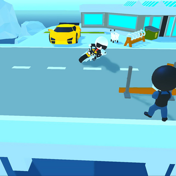 Любите гонки со стрельбой? Тогда эта бесплатная онлайн игра для вас! Наслаждайтесь адреналином и скоростью, делайте трюки на мотоцикле, уничтожайте врагов меткими выстрелами. Спецназ, полиция, вертолеты и танки будут против вас. Не дайте себя остановить!