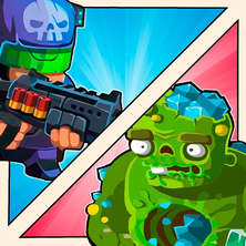 Спецназ и Зелень против Зомби на Пикабу Игры