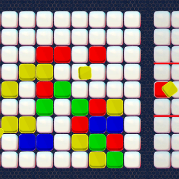«Взрыв цветных блоков» — это захватывающая головоломка, которая заставит вас мыслить нестандартно и искать уникальные комбинации цветов и форм.
