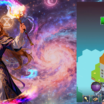 Запоминай скрытые цифры на плитках и нажимай их в правильном порядке, чтобы завершить заклинание и построить самую высокую магическую башню.