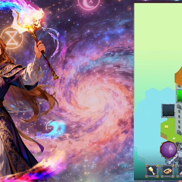 Запоминай скрытые цифры на плитках и нажимай их в правильном порядке, чтобы завершить заклинание и построить самую высокую магическую башню.