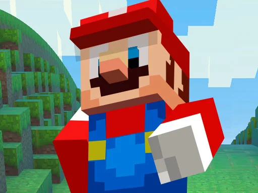 Super Mario MineCraft Runner на Пикабу Игры