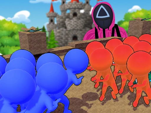 Толкач толпы в игре «Кальмар» на Пикабу Игры