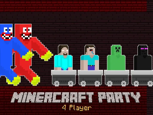 MinerCraft Party — 4 игрока на Пикабу Игры