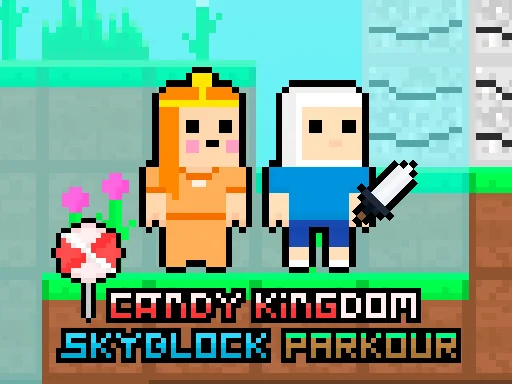 Candy Kingdom Skyblock Parkour на Пикабу Игры
