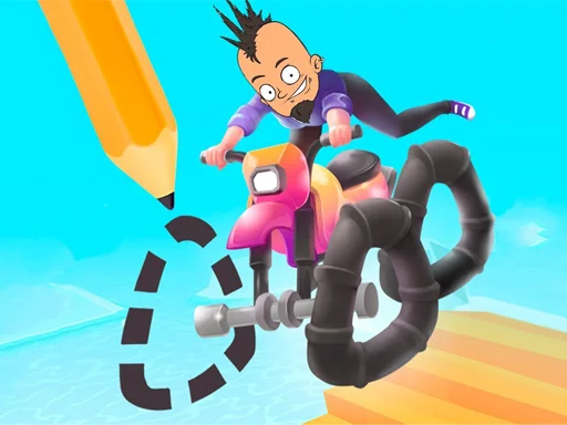 Гонки каракулей на Пикабу Игры