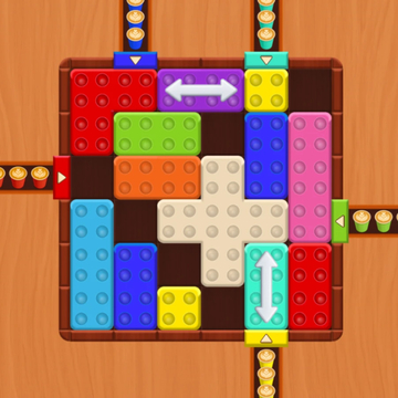 Логическая игра с красочными цветными блоками. Двигайте фигуры к воротам нужного цвета, наполняйте блок стаканами и собирайте идеальные кофейные композиции!
