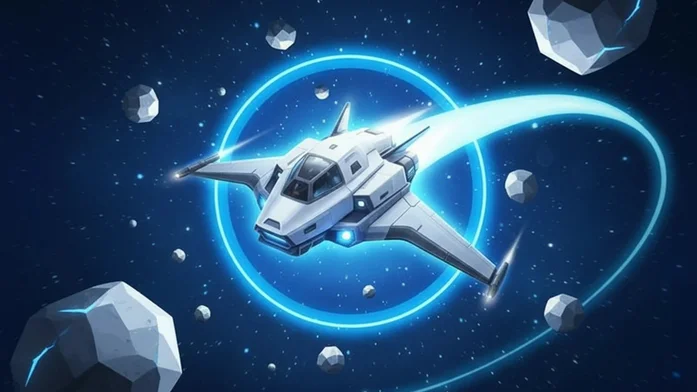 Звезда Бесконечности: Инкрементальный Астероидер на Пикабу Игры