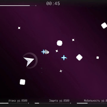 Управляй космическим кораблём и сбивай астероиды, прокачивай лазер и щит. Чистый экшен с прогрессией — играй бесплатно в браузере!