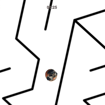 Время на исходе! Помоги Феде найти косточки в лабиринте, купи дополнительное время и пройди все испытания.