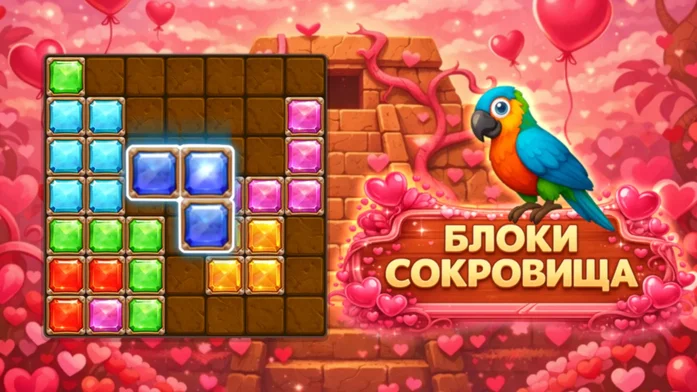 Блоки Сокровища на Пикабу Игры