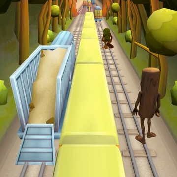 Прыгай, уклоняйся, разбивай препятствия и догоняй итальянских животных играя за Тунг Тунг Сагура в безумном раннере!