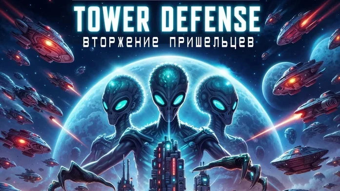 Tower Defense - Вторжение пришельцев на Пикабу Игры