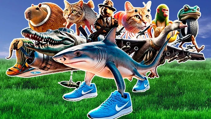 Итальянские нейро животные на Пикабу Игры