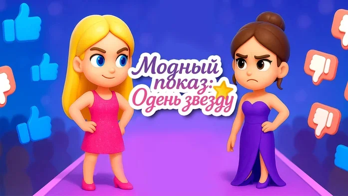 Модный показ: Одень звезду на Пикабу Игры