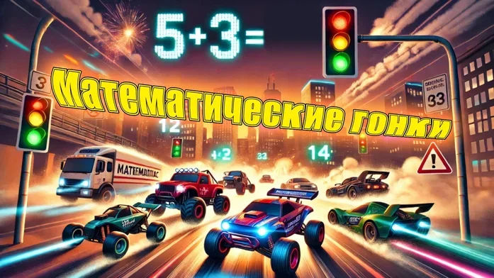 Математические гонки на Пикабу Игры