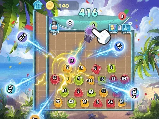 2048Skill Edition на Пикабу Игры