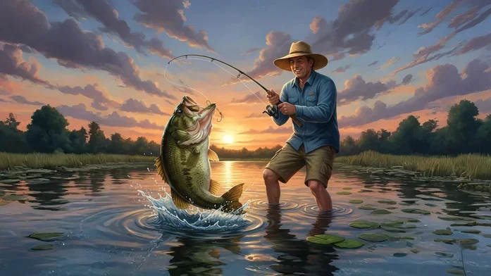 Рыбалка с Батей на Пикабу Игры