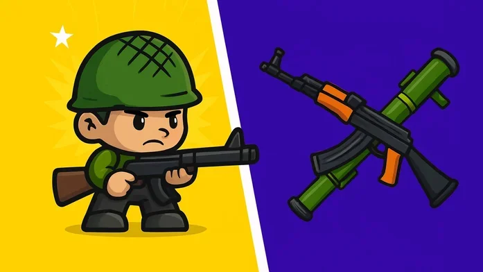 Арена битвы 2D на Пикабу Игры