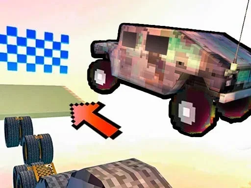 Скользкий спуск на машине на Пикабу Игры