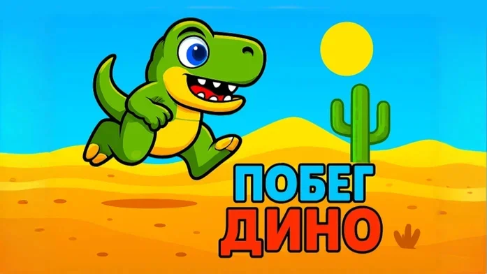 Побег Дино на Пикабу Игры