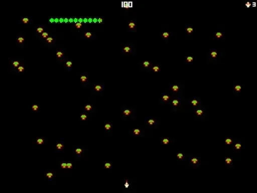 Атака сороконожки 2D на Пикабу Игры