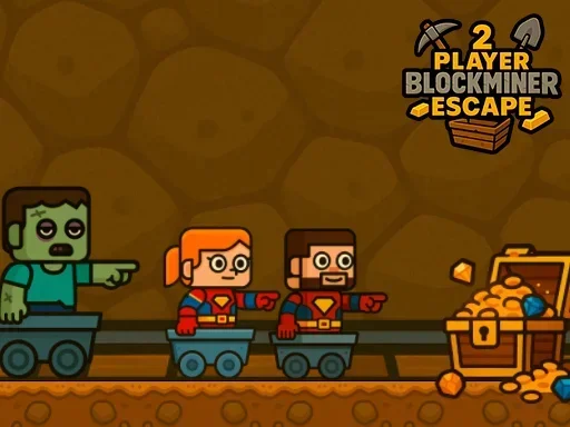 BlockMiner: побег на двоих на Пикабу Игры