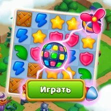 Три-в-ряд: Одиссея на Пикабу Игры