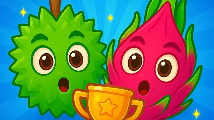 Соединяй Фрукты: Экзотические Плоды на Пикабу Игры