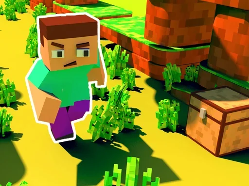 Craft Runner - Mine Rush на Пикабу Игры