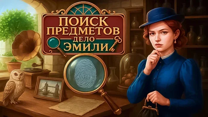 Поиск предметов: Дело Эмили на Пикабу Игры
