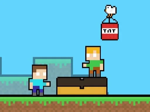 MCraft TNT: Игра на 2 Игрока на Пикабу Игры