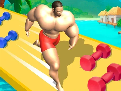 Мышечная Гонка на Мосту 3D на Пикабу Игры