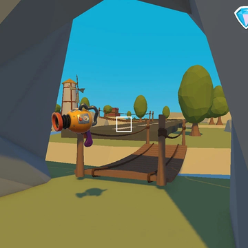 Динамичный шутер от первого лица, где ваше главное оружие — пушка, стреляющая коробками!