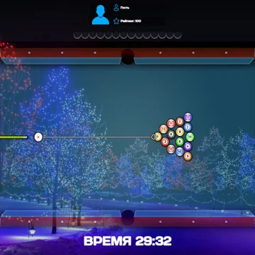 Классический бильярд, в котором есть два режима игры: одиночный и на двоих.