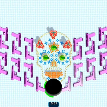  В игре Чёрная Дыра Атакует ваша задача проста – собрать максимум оружия с помощью черной дыры пока не вышло время. И не расслабляйся – чем больше ты соберешь, тем больше у тебя шансов в борьбе с боссом! Не подведи – победишь босса, спасешь мир!