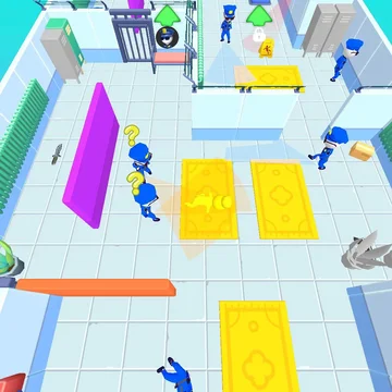 Цель игры — сбежать из всех тюрем, выбирая наиболее эффективный способ побега на уровне. Охранники хотят схватить вас и ваших друзей. Прячьтесь от охранников пока они не отойдут, или пока вы не сможете их уничтожить.