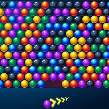 Катай шары, совмещай три и более одинаковых цветов, чтобы разрушать накопившиеся блоки.