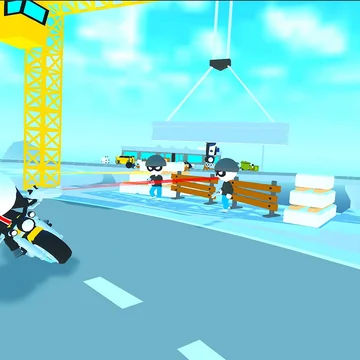 Любите гонки со стрельбой? Тогда эта бесплатная онлайн игра для вас! Наслаждайтесь адреналином и скоростью, делайте трюки на мотоцикле, уничтожайте врагов меткими выстрелами. Спецназ, полиция, вертолеты и танки будут против вас. Не дайте себя остановить!