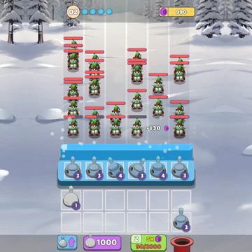  Отбивай волны снежных монстров, соединяй пушки, чтобы получать все новые и новые улучшенные модели пушек. Монстры сильны и их очень много, они постоянно нападают. Прокачай базу и пушки, одолей их всех!