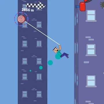 Нубика укусил крипер-паук и он стал нубиком-пауком! 
Помоги нубику тренироваться в большом городе, летай на паутине, собирай значки, открывай новые костюмы. Проходи испытания. Открывай новые уровни. 

Пройди все уровни, сделай из нубика-паука про-паука!