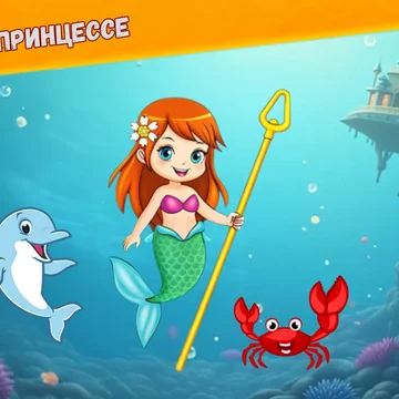 Исследуйте подводный мир в игре “Принцесса против Акулы”! Решайте загадки, преодолевайте препятствия и помогайте принцессе вернуться домой. 