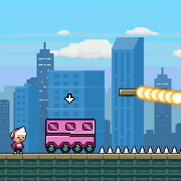 Пришельцы вторглись на Землю и похитили сестру Тома! «Приключения Тома» — это увлекательная платформенная игра с 21 этапом, включая босса! Помогите Тому спасти свою младшую сестру, пройдя 21 сложный уровень.