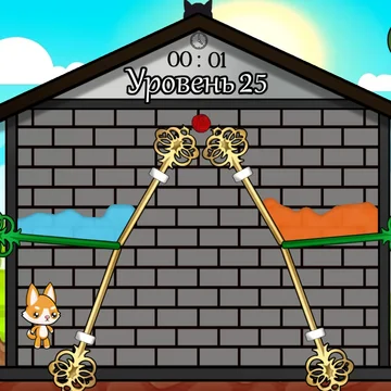 Увлекательная игра, в которой предстоит пройти множество интересных и сложных уровней и помочь котику Рыжику.