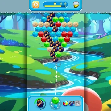Лопай шарики в залипательной игре, проходи уровни, покоряй новые рекорды и занимай первые места!