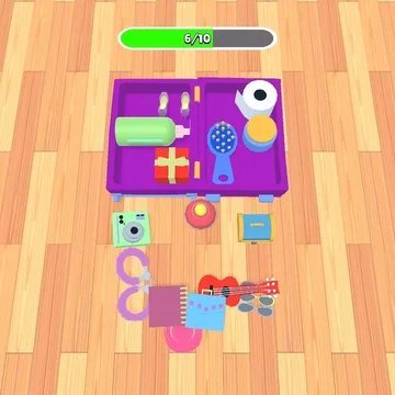 Увлекательная 3D головоломка с разнообразными уровнями. Найдите пару, сложите предметы так, чтобы все поместились. Развивайте пространственное мышление и решайте задачи. Насладитесь качественной 3D графикой в этой интересной игре.