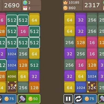 Объединяй и Взрывай + 2048 – увлекательная головоломка, где вы объединяете числа, создаете комбинации! Тренируйте логику, ставьте рекорды и соревнуйтесь с друзьями!